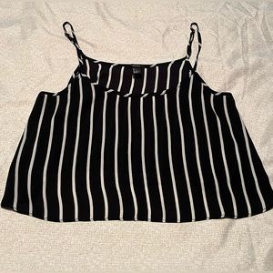 Forever 21 Striped Sleeveless Blouse